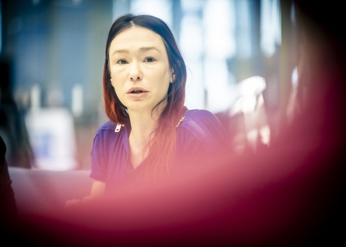 Benedetta Berti bei dem Treffen der Food Security Task Force in Brüssel