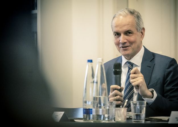Michael Werz spricht beim MSC High-Level Breakfast 2025