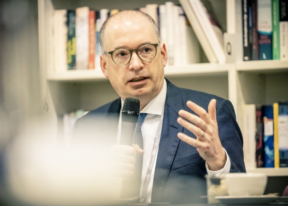 Niels Annen bei einer Session der Food Security Task Force auf der Münchner Sicherheitskonferenz 2025